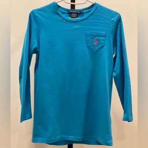 Ralph Lauren 3/4 Sleeve Crewneck Pocket T-Shirt